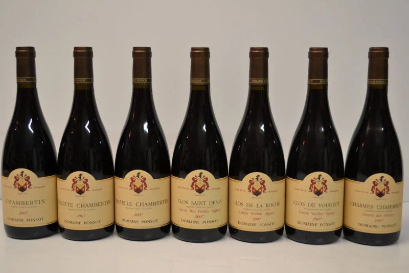 Selezione Domaine Ponsot 2007  - Auction Fine Wines from Important Private Italian Cellars - Pandolfini Casa d'Aste