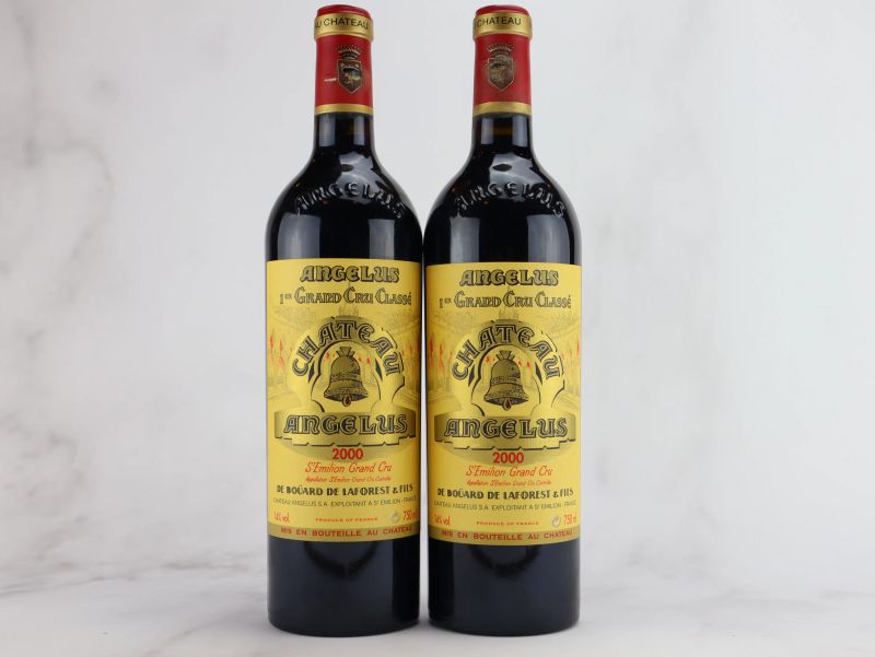 



Ch&acirc;teau Angelus 2000  - Auction ALCHIMIA - Fine and Rare Wine - Pandolfini Casa d'Aste