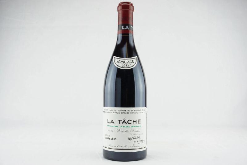 La T&acirc;che Domaine de la Roman&eacute;e Conti 2013  - Auction THE SIGNIFICANCE OF PASSION - Fine and Rare Wine - Pandolfini Casa d'Aste