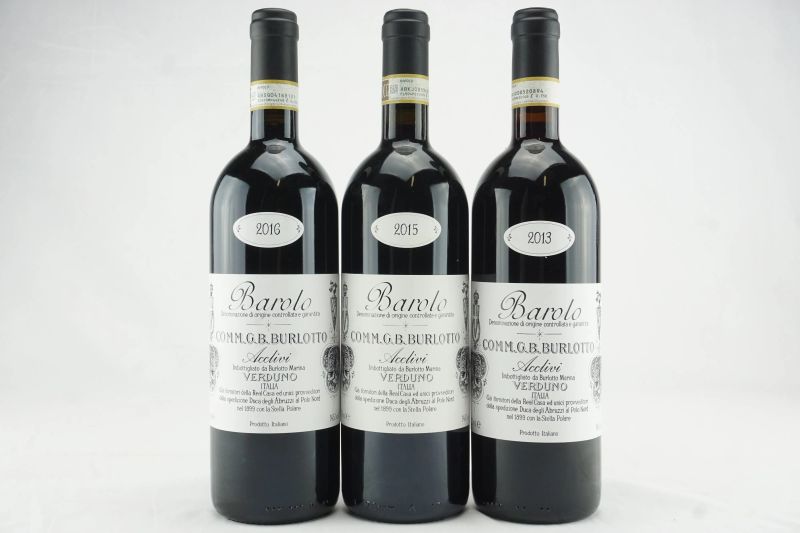 Barolo Acclivi G. B. Burlotto  - Auction THE SIGNIFICANCE OF PASSION - Fine and Rare Wine - Pandolfini Casa d'Aste