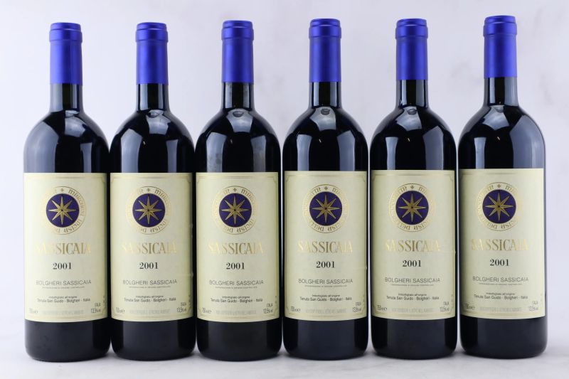 



Sassicaia Tenuta San Guido 2001  - Auction Fine and Rare Wine from a Single Owner Collection - Pandolfini Casa d'Aste