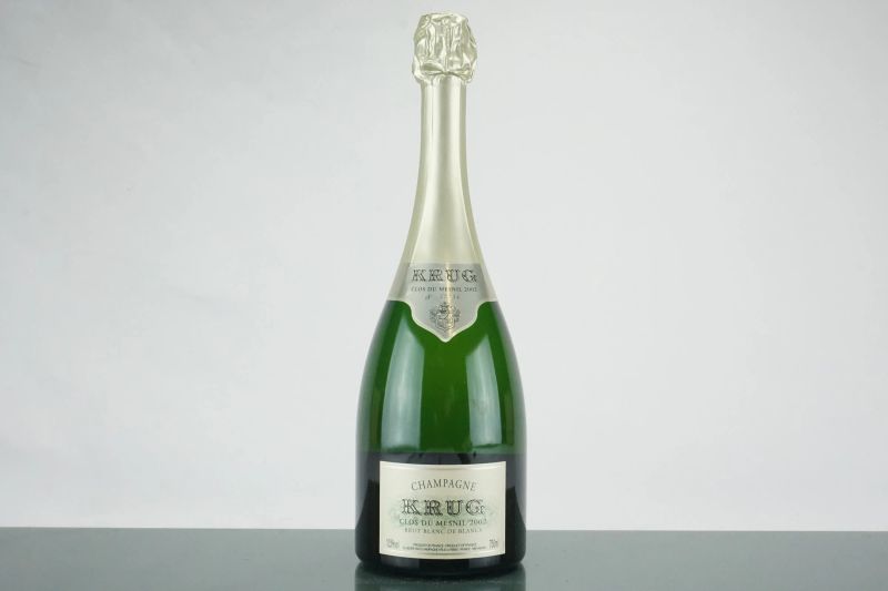 Krug Clos du Mesnil 2002  - Auction L'Essenziale - Fine and Rare Wine - Pandolfini Casa d'Aste