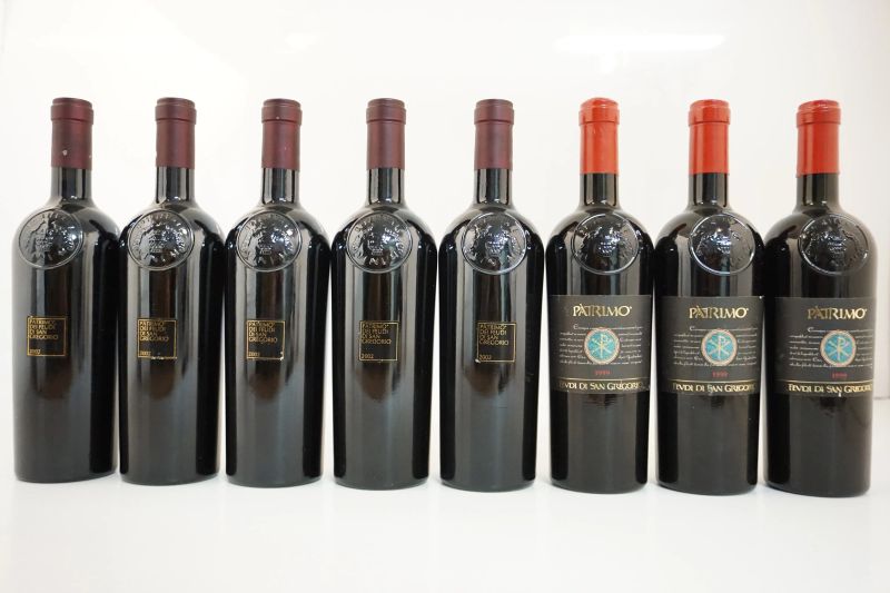      Patrimo Feudi di San Gregorio    - Asta ASTA A TEMPO | Smart Wine & Spirits - Pandolfini Casa d'Aste