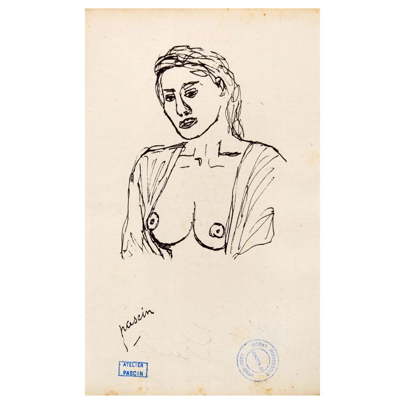 Jules Pascin : 



JULES PASCIN  - Auction MODERN AND CONTEMPORARY ART - Pandolfini Casa d'Aste