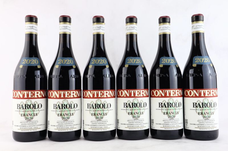 Barolo Cascina Francia Giacomo Conterno 2020  - Asta MATERIA - Vini Pregiati e da Collezione - Pandolfini Casa d'Aste