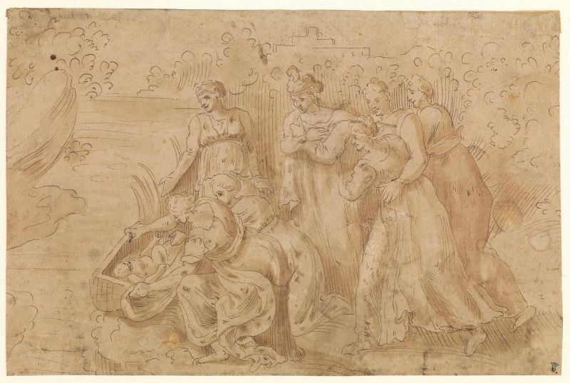 Scuola francese, sec. XVIII  - Auction Works on paper: 15th to 19th century drawings, paintings and prints - Pandolfini Casa d'Aste