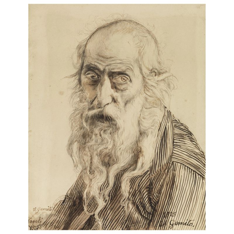 Vincenzo Gemito : Vincenzo Gemito  - Auction PRINTS AND DRAWINGS FROM 15TH TO 19TH CENTURY - Pandolfini Casa d'Aste