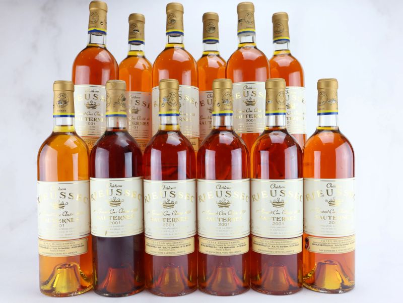 



Ch&acirc;teau Rieussec 2001  - Asta ALCHIMIA - Vini Pregiati e da Collezione - Pandolfini Casa d'Aste