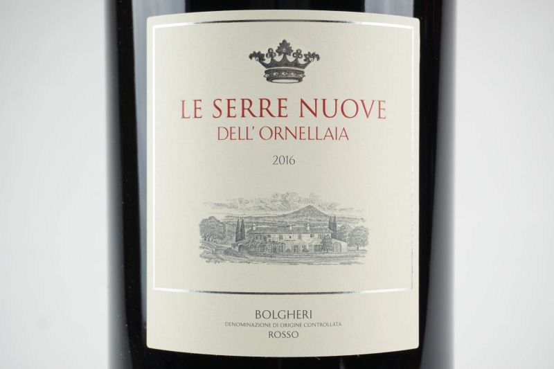 Le Serre Nuove Ornellaia 2016  - Auction ONLINE AUCTION | Smart Wine - Pandolfini Casa d'Aste