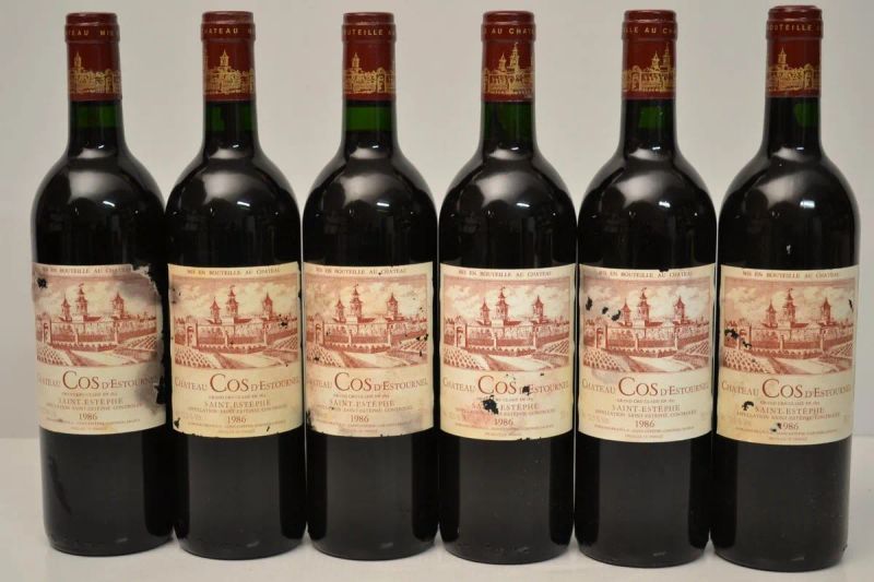 Chateau Cos d&rsquo;Estournel 1986  - Auction Fine Wine and an Extraordinary Selection From the Winery Reserves of Masseto - Pandolfini Casa d'Aste