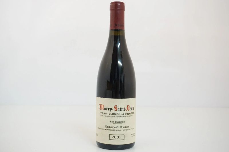      Morey Saint Denis Clos de la Bussi&egrave;re Domaine Roumier 2005   - Auction Online Auction | Smart Wine & Spirits - Pandolfini Casa d'Aste
