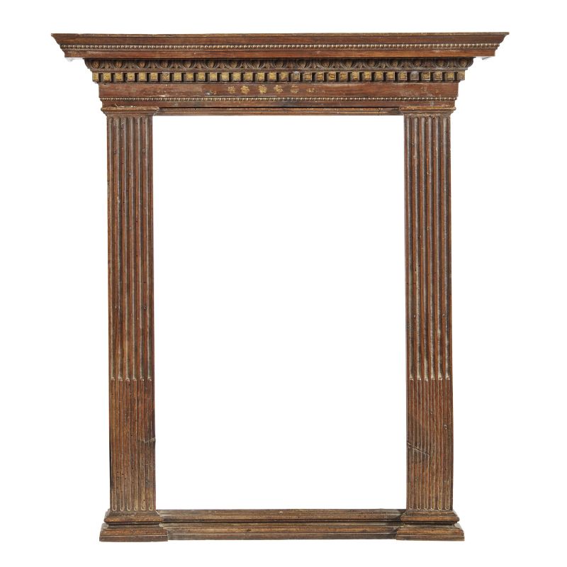 A TUSCAN AEDICULE FRAME, 16TH CENTURY  - Auction THE ART OF ADORNING PAINTINGS: FRAMES FROM RENAISSANCE TO 19TH CENTURY - Pandolfini Casa d'Aste