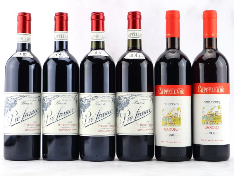 



Barolo Pi&eacute; Franco Otin Fiorin Cappellano  - Asta ALCHIMIA - Vini Pregiati e da Collezione - Pandolfini Casa d'Aste