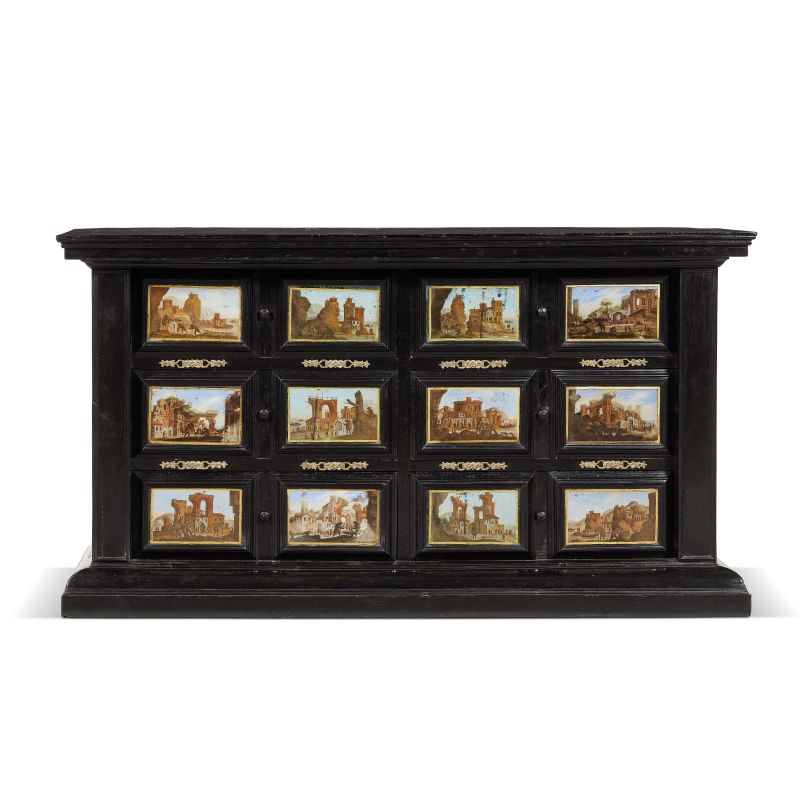 A CENTRAL ITALY CABINET, EARLY 18TH CENTURY  - Auction INTERNATIONAL FINE ART - Pandolfini Casa d'Aste