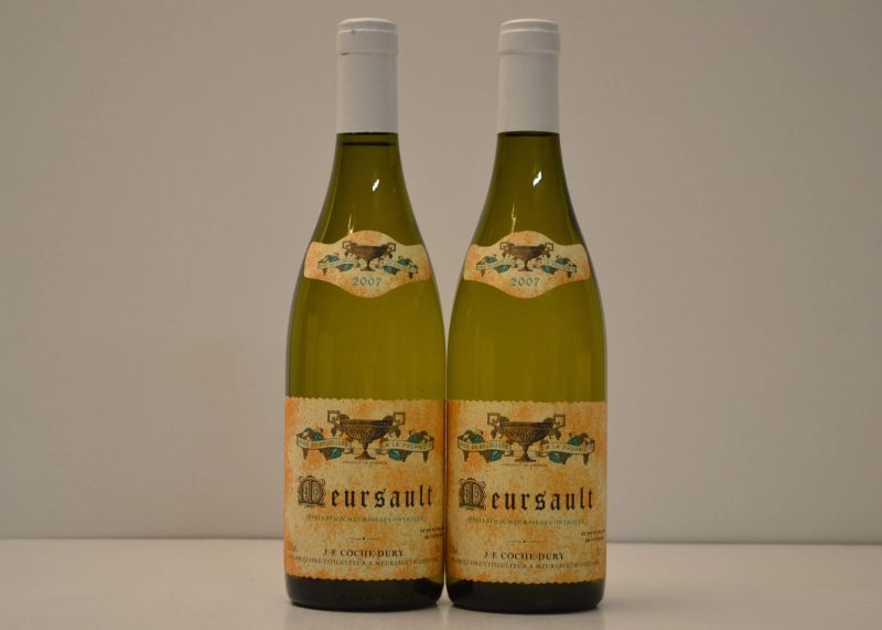 Meursault Domaine J.-F. Coche Dury 2007  - Auction  An Exceptional Selection of International Wines and Spirits from Private Collections - Pandolfini Casa d'Aste