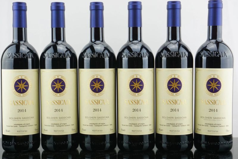 Sassicaia Tenuta San Guido 2014  - Auction AS TIME GOES BY | Fine and Rare Wine - Pandolfini Casa d'Aste