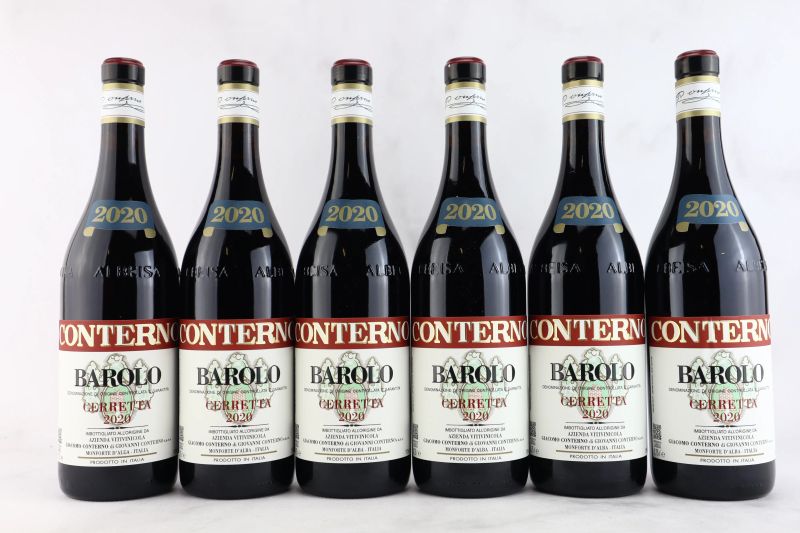 



Barolo Cerretta Giacomo Conterno 2020  - Asta MATERIA - Vini Pregiati e da Collezione - Pandolfini Casa d'Aste