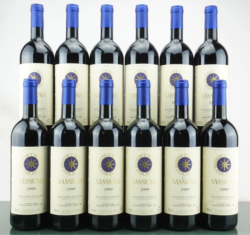 Sassicaia Tenuta San Guido 1999  - Auction LA RAFFINATEZZA DELLA COMPLESSITA' - Fine and Rare Wine - Pandolfini Casa d'Aste