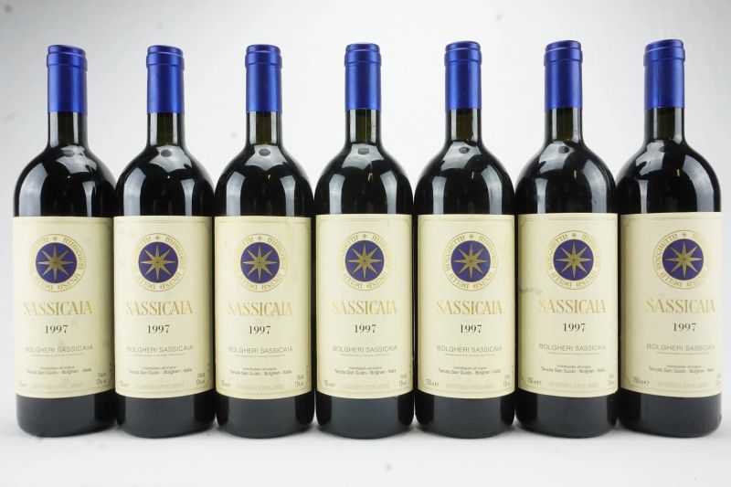      Sassicaia Tenuta San Guido 1997   - Auction The Art of Collecting - Italian and French wines from selected cellars - Pandolfini Casa d'Aste