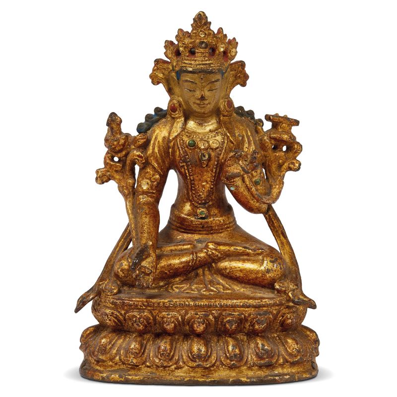 



SCULTURA RAFFIGURANTE TARA VERDE, CINA, DINASTIA MING, SEC. XVII  - Asta Asian Art | 东方艺术 - Pandolfini Casa d'Aste