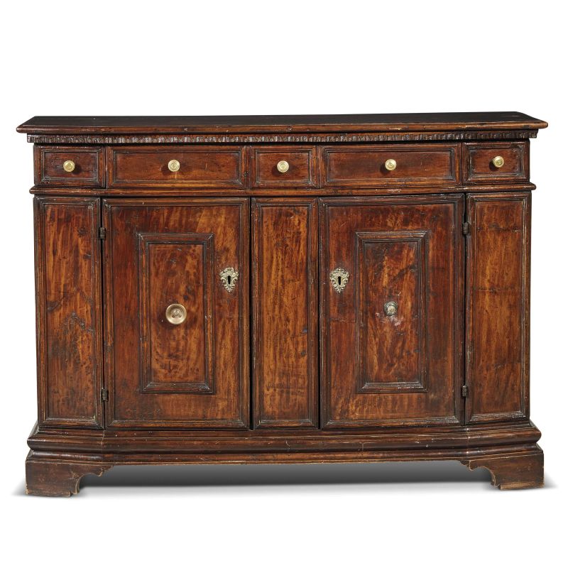 CREDENZA, TOSCANA, SECOLO XVIII  - Asta ASTA A TEMPO | ARREDARE CON STILE. MOBILI E OGGETTI D'ARTE - Pandolfini Casa d'Aste