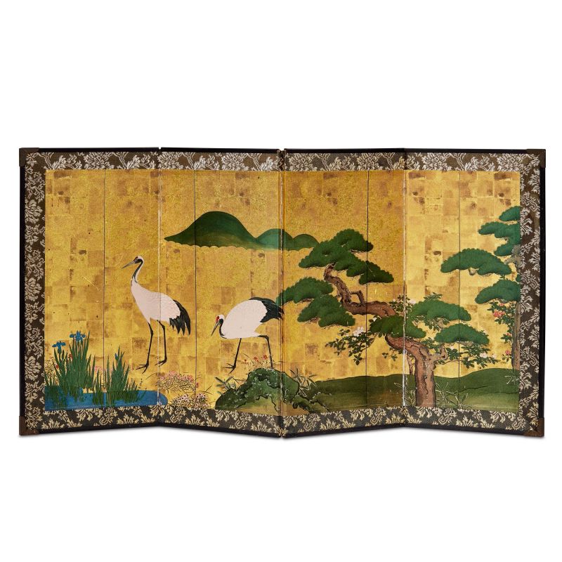 



PICCOLO PARAVENTO A QUATTRO ANTE, GIAPPONE, SEC. XIX  - Asta  Arte Orientale | 东方艺术 - Pandolfini Casa d'Aste