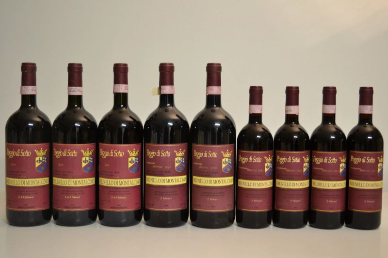 Brunello di Montalcino Fattoria Poggio di Sotto 2004  - Asta Una Prestigiosa Selezione di Vini e Distillati da Collezioni Private - Pandolfini Casa d'Aste