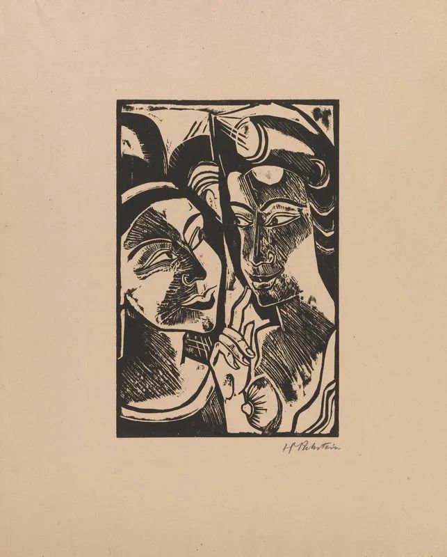 Pechstein, Max  - Auction OLD MASTER AND MODERN PRINTS AND DRAWINGS - OLD AND RARE BOOKS - Pandolfini Casa d'Aste