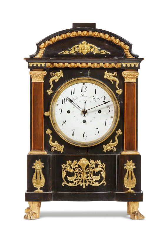      OROLOGIO DA CAMINO, AUSTRIA, INIZI SECOLO XIX   - Auction INTERNATIONAL furniture and works of art - Pandolfini Casa d'Aste