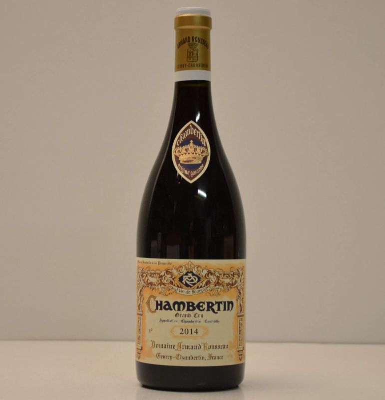 Chambertin Domaine Armand Rousseau 2014  - Auction  An Exceptional Selection of International Wines and Spirits from Private Collections - Pandolfini Casa d'Aste