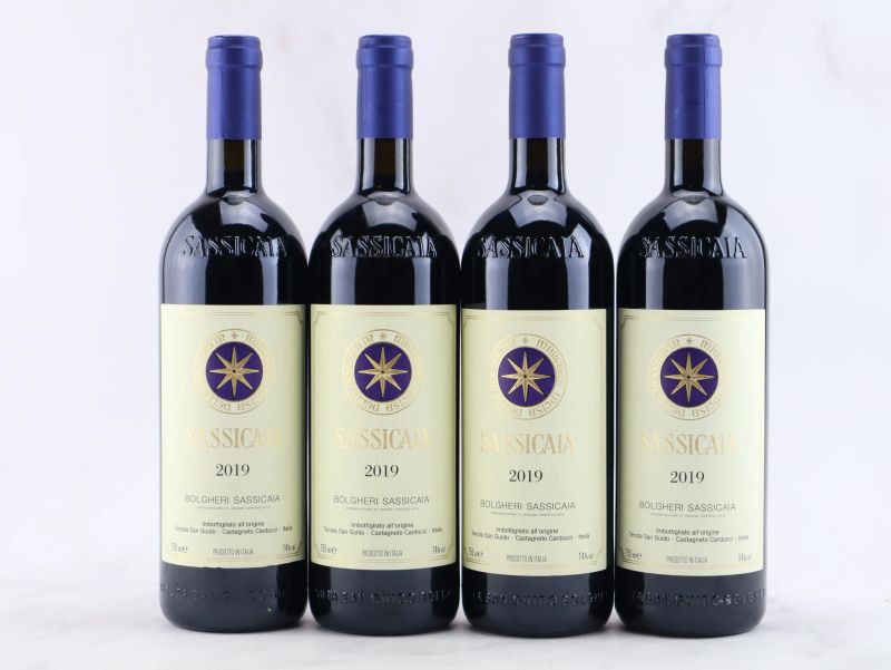 



Sassicaia Tenuta San Guido 2019  - Auction ALCHIMIA - Fine and Rare Wine - Pandolfini Casa d'Aste