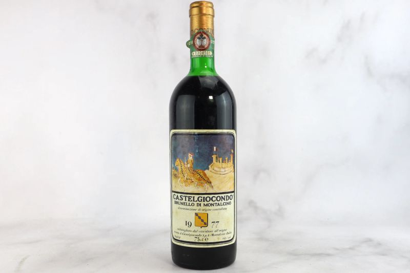 



Brunello di Montalcino Castelgiocondo Marchesi Frescobaldi 1977  - Asta Smartwine 2.0 | Fleurs de Vigne - Pandolfini Casa d'Aste