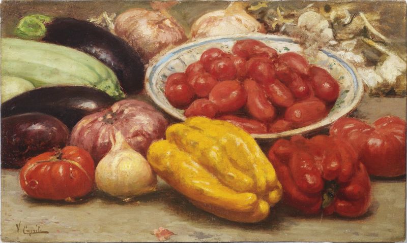 Vincenzo Caprile : Vincenzo Caprile  - Auction ARCADE | 19th to 20th century paintings - Pandolfini Casa d'Aste