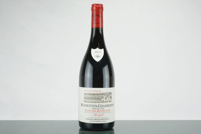 Ruchottes Chambertin Clos des Ruchottes Domaine Armand Rousseau 2015  - Auction L'Essenziale - Fine and Rare Wine - Pandolfini Casa d'Aste