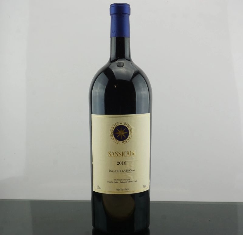 Sassicaia Tenuta San Guido 2016  - Auction AS TIME GOES BY | Fine and Rare Wine - Pandolfini Casa d'Aste