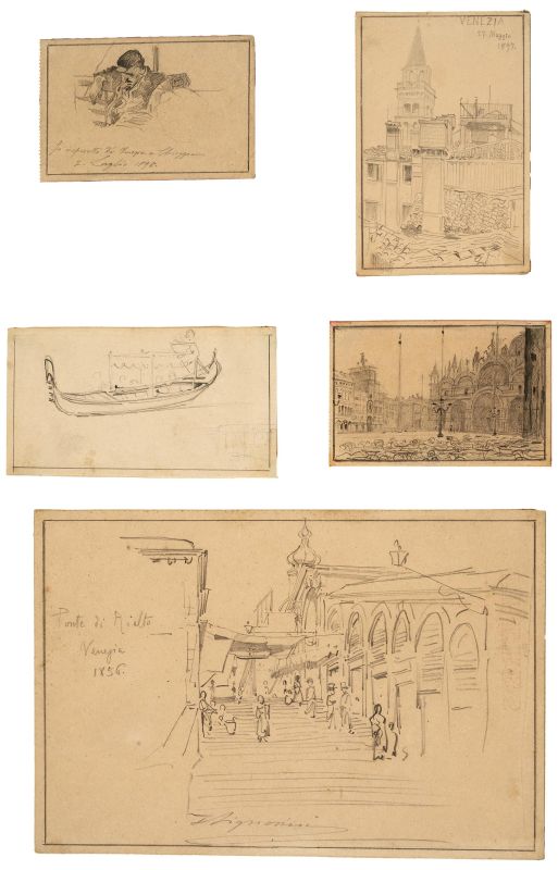 



Telemaco Signorini   - Auction WORKS ON PAPER - Pandolfini Casa d'Aste