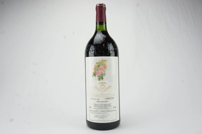     Unico Vega Sicilia 1980   - Asta L'Arte del Collezionare - Vini italiani e francesi da cantine selezionate - Pandolfini Casa d'Aste