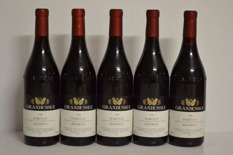 Barolo Granbussia Riserva Aldo Conterno 1988  - Asta Vini Pregiati e da Collezione - Pandolfini Casa d'Aste