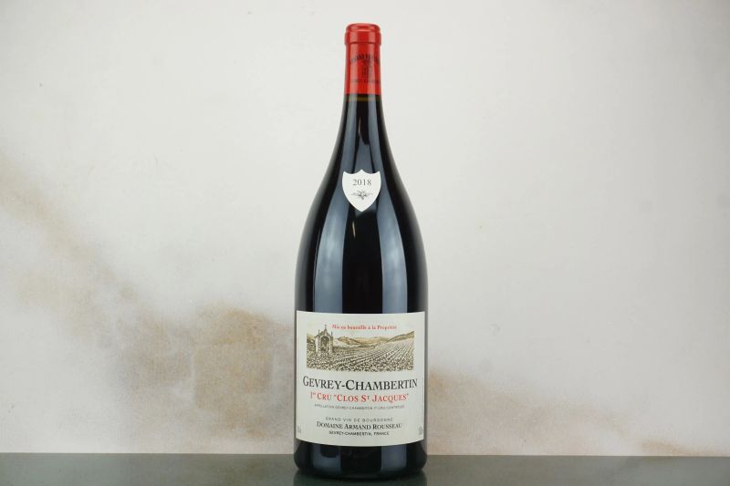 Gevrey-Chambertin Clos Saint Jacques Domaine Armand Rousseau 2018  - Auction LA RAFFINATEZZA DELLA COMPLESSITA' - Fine and Rare Wine - Pandolfini Casa d'Aste