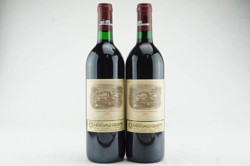 Ch&acirc;teau Lafite Rothschild 1990  - Auction THE SIGNIFICANCE OF PASSION - Fine and Rare Wine - Pandolfini Casa d'Aste