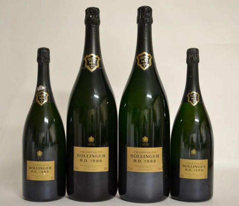 Bollinger R.D. 1988  - Asta La passione di una vita. Vini pregiati dalla cantina dell' Enoteca Marcucci - Pandolfini Casa d'Aste