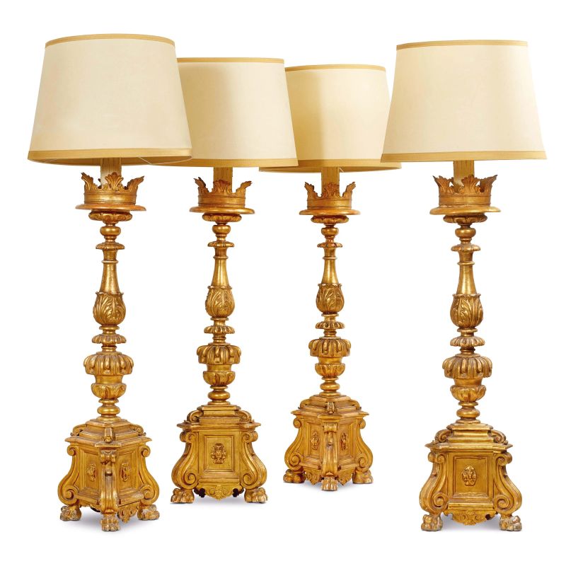 



FOUR TUSCAN TORCHES, 18TH CENTURY  - Auction INTERNATIONAL FINE ART - Pandolfini Casa d'Aste