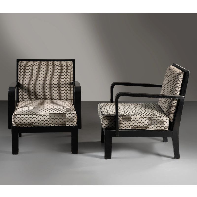 



A COUPLE OF ARMCHAIRS  - Auction DESIGN AND DECORATIVE ARTS - Pandolfini Casa d'Aste
