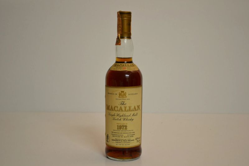 Macallan 1972  - Asta Una Prestigiosa Selezione di Vini e Distillati da Collezioni Private - Pandolfini Casa d'Aste