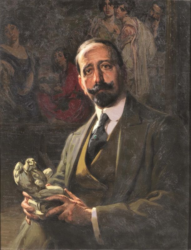 Luigi De Servi : Luigi De Servi  - Auction ARCADE | 15th  to  20th century paintings - Pandolfini Casa d'Aste