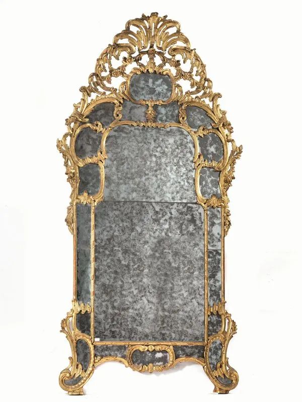GRANDE SPECCHIERA, PIEMONTE, SECOLO XVIII  - Auction Important Furniture and Works of Art - Pandolfini Casa d'Aste