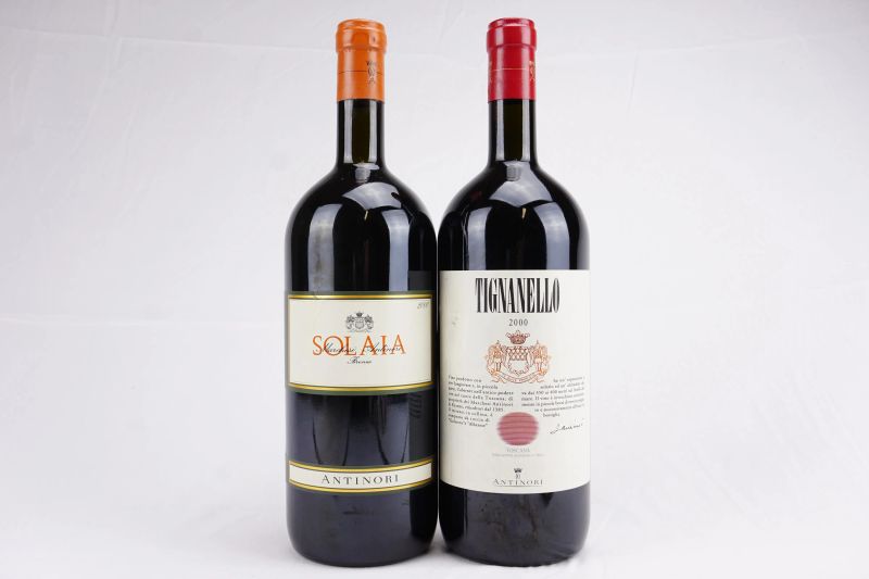      Selezione Antinori 2000   - Auction Il Fascino e l'Eleganza - A journey through the best Italian and French Wines - Pandolfini Casa d'Aste