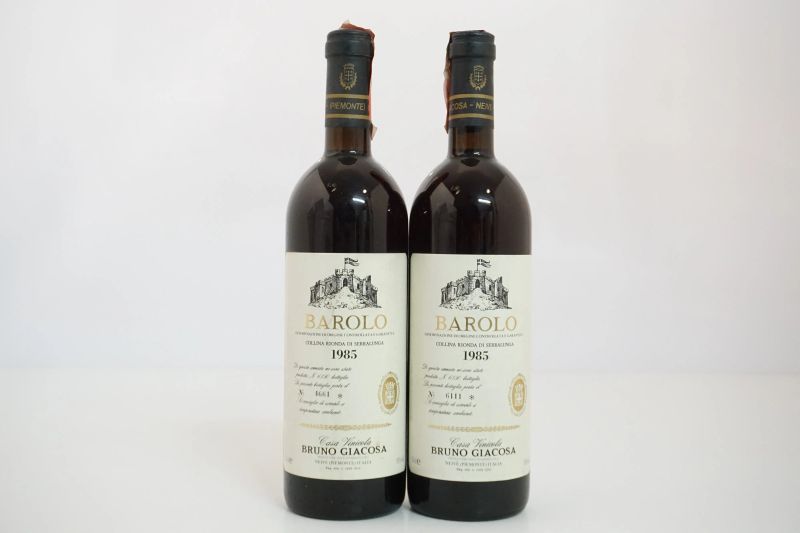      Barolo Collina Rionda Bruno Giacosa 1985&nbsp;    - Auction Wine&Spirits - Pandolfini Casa d'Aste