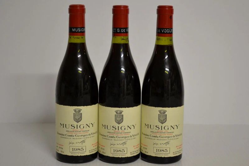 Musigny Vieilles Vignes Domaine Comte Georges de Vogue 1985  - Asta Vini Pregiati e da Collezione - Pandolfini Casa d'Aste