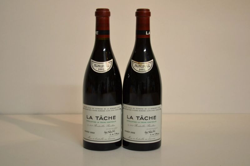 La T&acirc;che Domaine de la Roman&eacute;e Conti 2002  - Auction A Prestigious Selection of Wines and Spirits from Private Collections - Pandolfini Casa d'Aste
